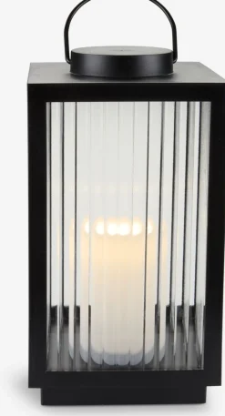 Online GULDSMEDFarol GULDSMED A16xL16xA29cm con LED negro Iluminación Exterior