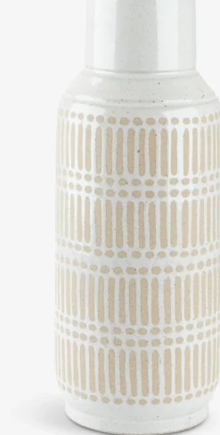 Online GUSTAFJarrón GUSTAF Ø18xA47cm blanco Jarrones