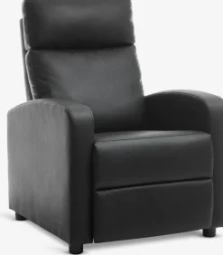 Best HADRUPSillón reclinable HADRUP polipiel negro Sillones