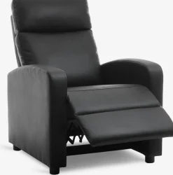 Best HADRUPSillón reclinable HADRUP polipiel negro Sillones
