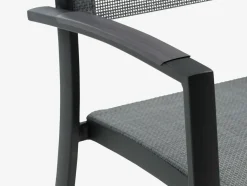 Discount HAGEN + STRANDBYMesa HAGEN L214 + 4 sillas STRANDBY gris Conjuntos Mesa Y Sillas De Jardín