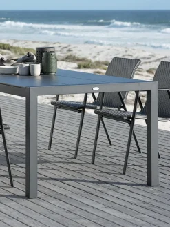 Clearance HAGENMesa de jardín HAGEN A100xL214 gris Mesas De Jardín