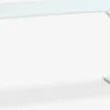 Clearance HALBJERGEscritorio gaming HALBJERG 62x135 con LED blanco Escritorios|Escritorios Elevables