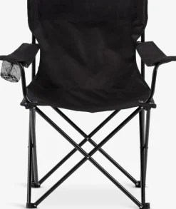 New HALDBAKKENSilla de camping HALDBAKKEN negro Sillas De Camping|Sillas De Jardín