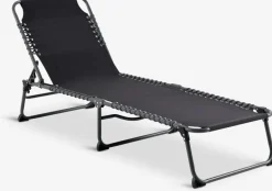 Online HALDENTumbona HALDEN A60xL189 negro Muebles De Jardín|Tumbonas