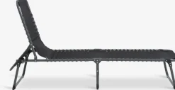 Online HALDENTumbona HALDEN A60xL189 negro Muebles De Jardín|Tumbonas