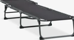 Online HALDENTumbona HALDEN A60xL189 negro Muebles De Jardín|Tumbonas