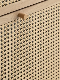Outlet HALMSTADZapatero HALMSTAD 3 compartimentos color roble cálido Zapateros|Zapateros