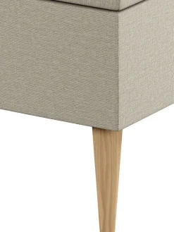 HAMNELVAPatas de cama Ø5xA19cm HAMNELVA roble 4 unidades Patas Para Somier