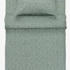 New HANNABASICJuego de sábanas HANNA 160x240 verde Juegos De Funda Nórdica|Juegos De Sábanas