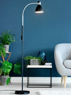 Best HANSSONLámpara de pie HANSSON A155cm negro Lámparas