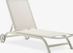 Discount HANSTHOLMTumbona HANSTHOLM A76xL202 beis Muebles De Jardín|Tumbonas