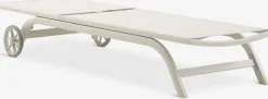 Discount HANSTHOLMTumbona HANSTHOLM A76xL202 beis Muebles De Jardín|Tumbonas
