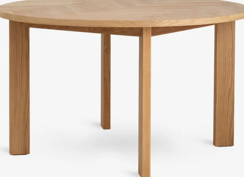 Hot HARESKOVMesa de comedor HARESKOV Ø129 roble natural Mesas De Comedor