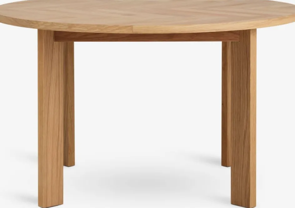 Hot HARESKOVMesa de comedor HARESKOV Ø129 roble natural Mesas De Comedor