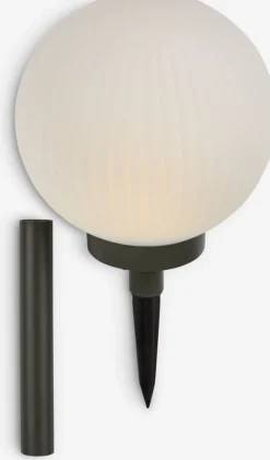 Clearance HAUKUGLELámpara solar HAUKUGLE Ø18xA46cm blanco Iluminación Solar
