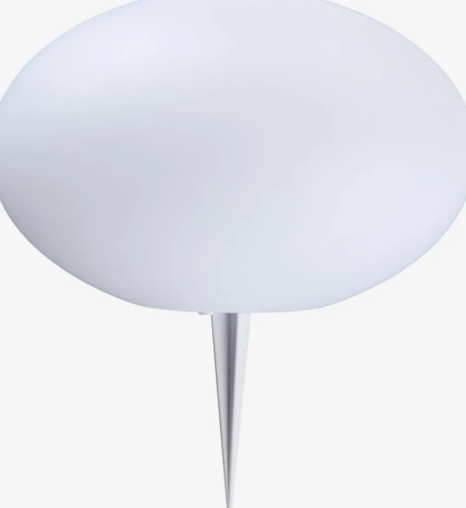 New HAVESANGERLámpara solar HAVESANGER Ø25xA17cm blanco Iluminación Solar