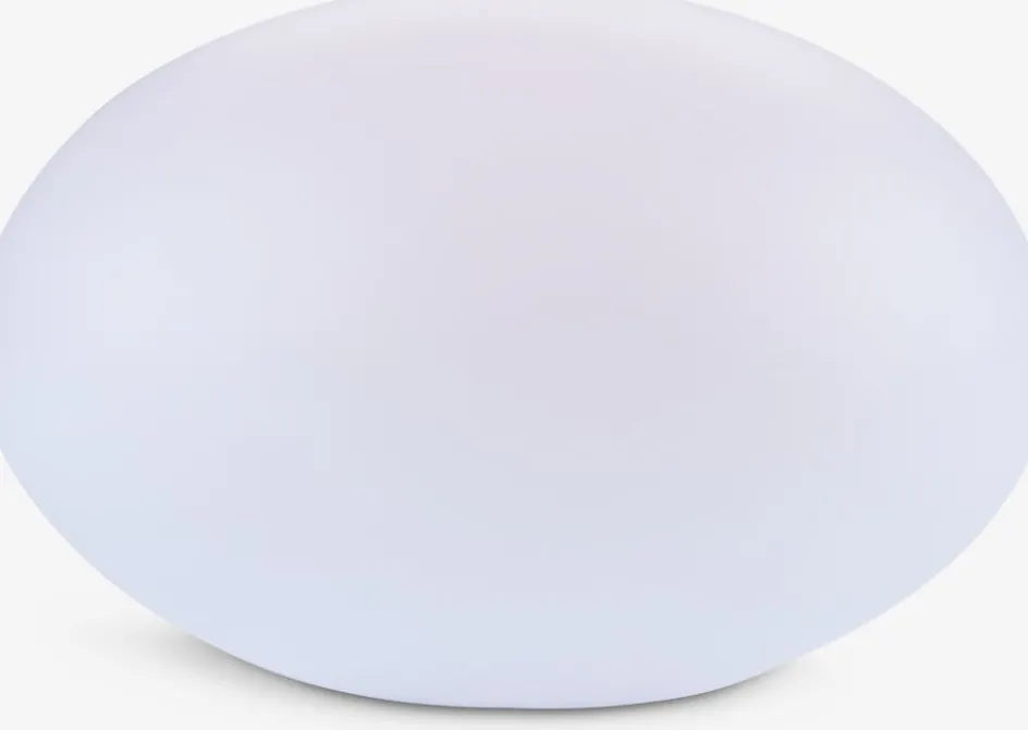 New HAVESANGERLámpara solar HAVESANGER Ø25xA17cm blanco Iluminación Solar