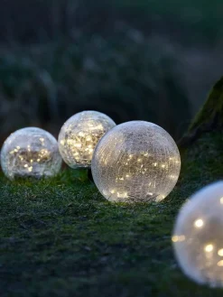 Best HAVSVALELámpara solar HAVSVALE Ø15xA25cm transparente Iluminación Solar