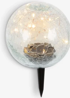 Best HAVSVALELámpara solar HAVSVALE Ø15xA25cm transparente Iluminación Solar