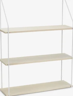 Discount HEJLSMINDEEstante de pared HEJLSMINDE 3 estantes blanco/natural Baldas|Baldas