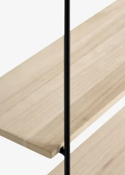 Hot HEJLSMINDEEstante de pared HEJLSMINDE 3 estantes negro/natural Baldas|Baldas
