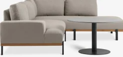Clearance HELAGS + ELLEKILDEConjunto jardín HELAGS negro + ELLEKILDE 5 plazas topo Conjuntos Mesa Y Sillas De Jardín|Muebles De Jardín