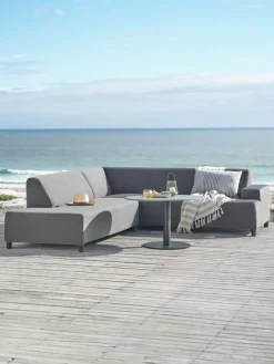 Best HELAGSMesa auxiliar HELAGS Ø85xA50 negro Mesas De Jardín|Muebles De Jardín