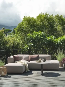 Best HELAGSMesa auxiliar HELAGS Ø85xA50 negro Mesas De Jardín|Muebles De Jardín
