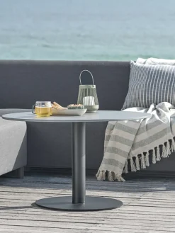 Best HELAGSMesa auxiliar HELAGS Ø85xA50 negro Mesas De Jardín|Muebles De Jardín