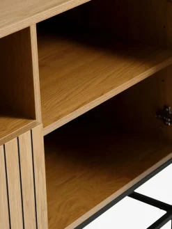 Clearance HEMDRUPAparador HEMDRUP 2 puertas 1 cajón color roble cálido Aparadores|Aparadores