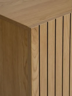 Clearance HEMDRUPAparador HEMDRUP 2 puertas 1 cajón color roble cálido Aparadores|Aparadores