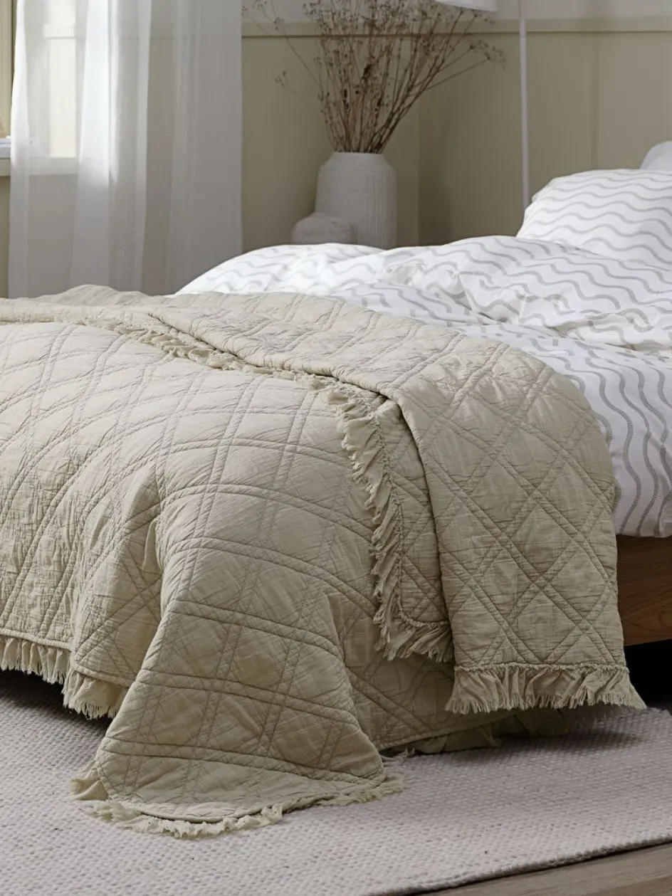 Online HENGEAKSColcha HENGEAKS 220x240 beis Colchas|Colchas