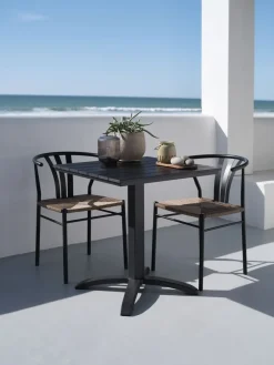 Outlet HOBRO + TAGMARKMesa HOBRO L70 + 2 sillas TAGMARK Conjuntos Mesa Y Sillas De Jardín