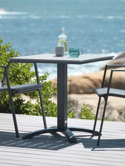 New HOBROMesa de balcón HOBRO A70xL70 Mesas De Jardín