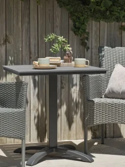 New HOBROMesa de balcón HOBRO A70xL70 Mesas De Jardín