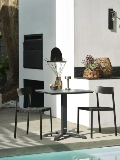 New HOBROMesa de balcón HOBRO A70xL70 Mesas De Jardín