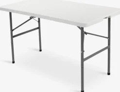 Best HOLMENMesa plegable HOLMEN A60xL124 blanco Mesas De Jardín|Mesas De Camping
