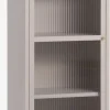Online HOPTRUPVitrina HOPTRUP 1 puerta beis Vitrinas|Vitrinas