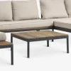 Outlet HOUConjunto jardín HOU chaise longue 6 plazas madera dura Conjuntos Mesa Y Sillas De Jardín|Muebles De Jardín