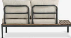 Outlet HOUConjunto jardín HOU chaise longue 6 plazas madera dura Conjuntos Mesa Y Sillas De Jardín|Muebles De Jardín