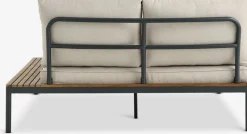 Outlet HOUConjunto jardín HOU chaise longue 6 plazas madera dura Conjuntos Mesa Y Sillas De Jardín|Muebles De Jardín