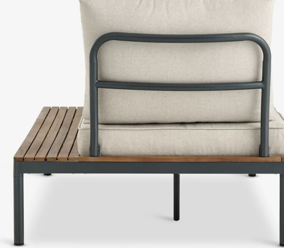Hot HOUMódulo de jardín chaise longue HOU mad dura Muebles De Jardín