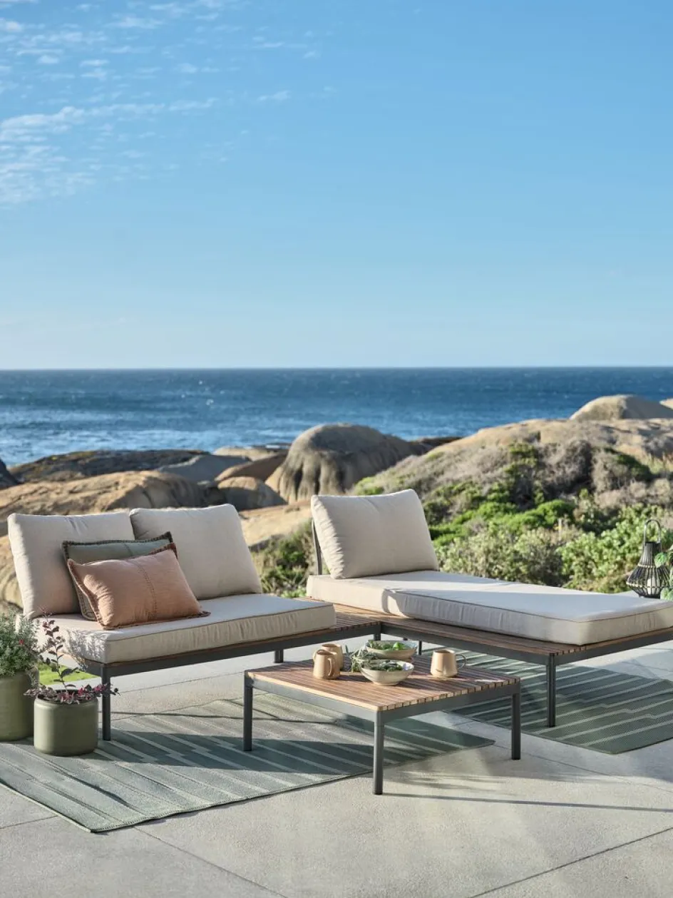 Hot HOUMódulo de jardín chaise longue HOU mad dura Muebles De Jardín