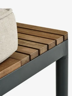Clearance HOUMódulo de jardín HOU chaise longue 2 plazas madera dura Muebles De Jardín
