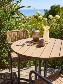 Sale HOVVIGMesa de jardín HOVVIG Ø90xL18/90 natural Mesas De Jardín