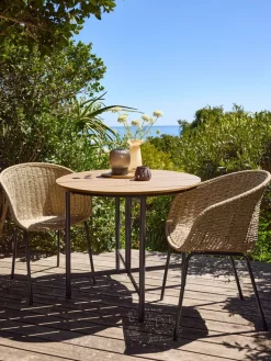 Sale HOVVIGMesa de jardín HOVVIG Ø90xL18/90 natural Mesas De Jardín