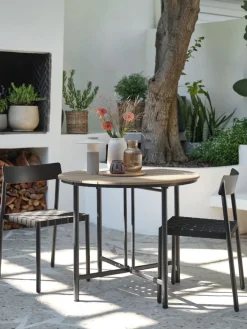 Sale HOVVIGMesa de jardín HOVVIG Ø90xL18/90 natural Mesas De Jardín