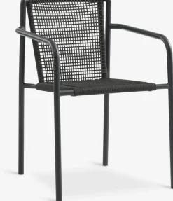 Discount HSTEHAVE + KRISTIANSTADMesa HESTEHAVE L205/275 negro + 4 sillas KRISTIANSTAD verde Conjuntos Mesa Y Sillas De Jardín