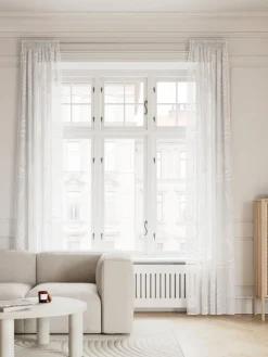 Online HUGLACortina HUGLA 1x140x245 blanco Gasa